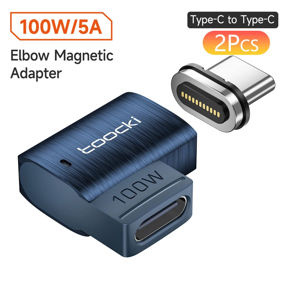 100W Magnetic USB-C OTG Adapter