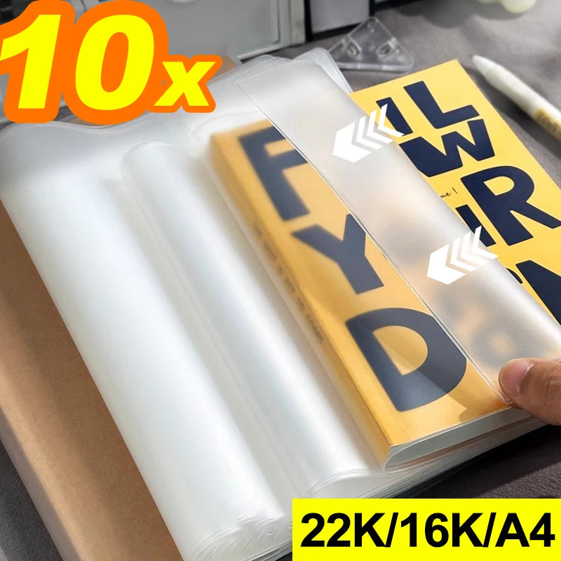 Transparent Waterproof Book Covers