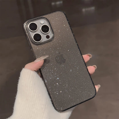 Glitter Clear iPhone Case