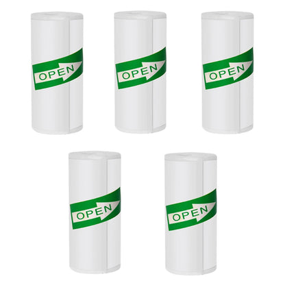 Self-Adhesive Thermal Sticker Paper Rolls for Mini Printers