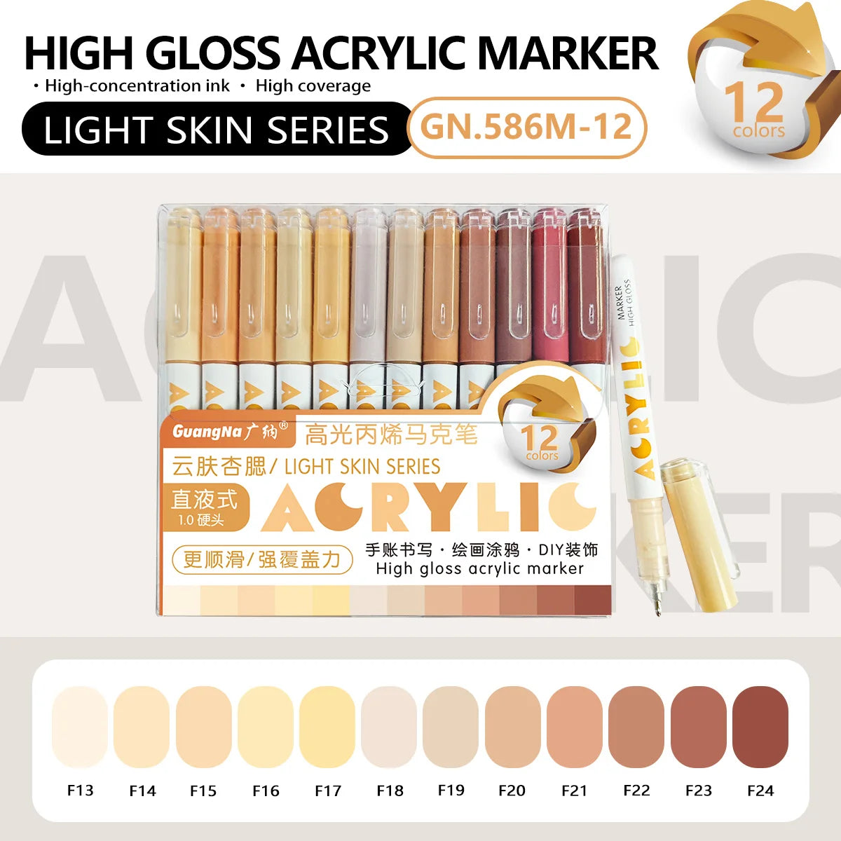 High Gloss Acrylic Paint Markers