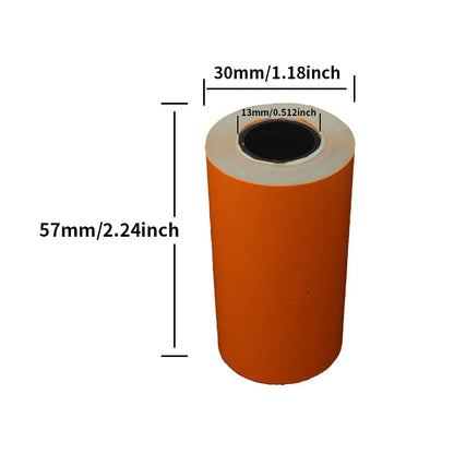 4 Roll 57×30mm Thermal Adhesive Label Paper