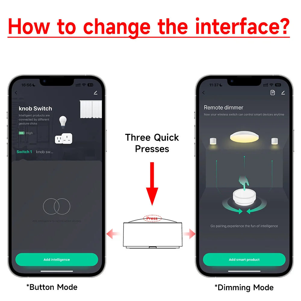 Wireless Zigbee Scene & Dimmer Controller