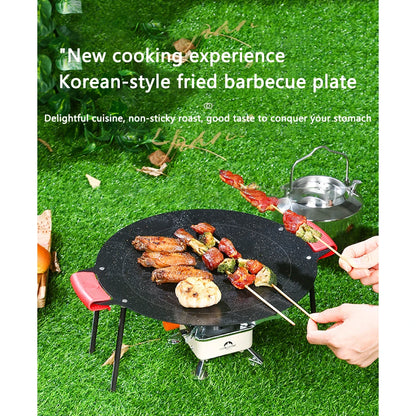 Non-Stick BBQ Grill Pan – Korean Style Barbecue Cooking Plate