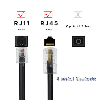 COMNEN RJ11 to RJ45 Telephone Data Cable