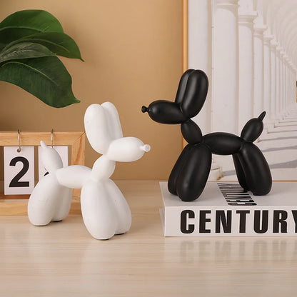 Nordic Balloon Dog Resin Figurine