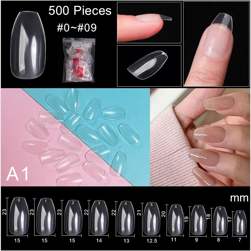 Full Cover False Nail Tips