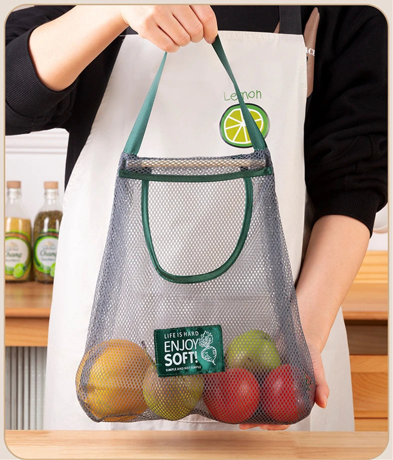 Reusable Hanging Produce Storage Bag
