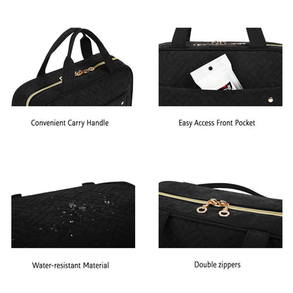 Makeup Cosmetic Bag with Hanging Hook Water-resistant
