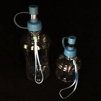 Portable Pet Water Bottle with Built-In Drinking Bowl
