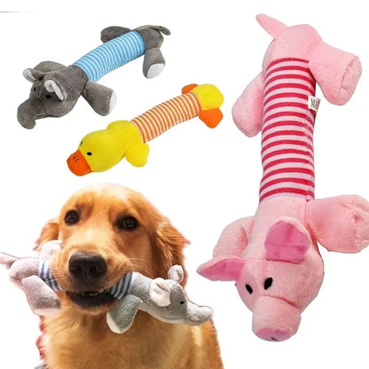 Squeaky Plush Dog Toy