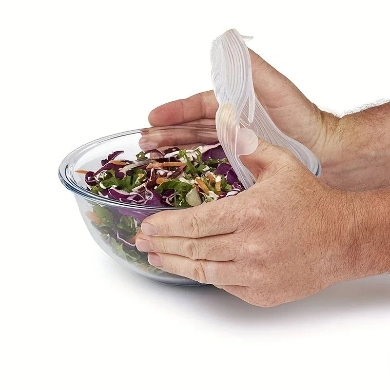 Reusable Silicone Stretch Lid Set