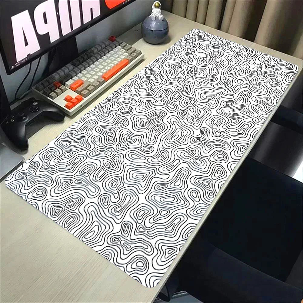 Topographic Extended Gaming Mouse Pad