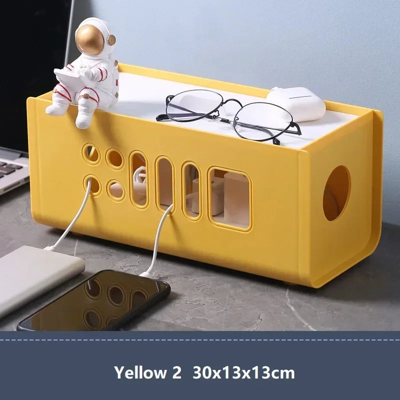 Desktop Cable Storage Organizer Box