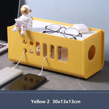 Desktop Cable Storage Organizer Box