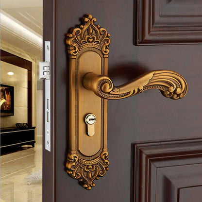 Vintage Retro Mortise Interior Door Lock & Handle