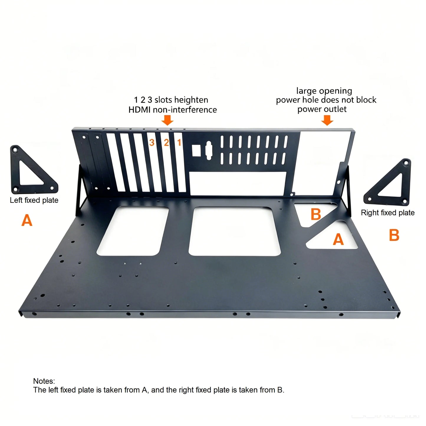 Open Mining Rig Chassis Frame for ATX & EATX Motherboards