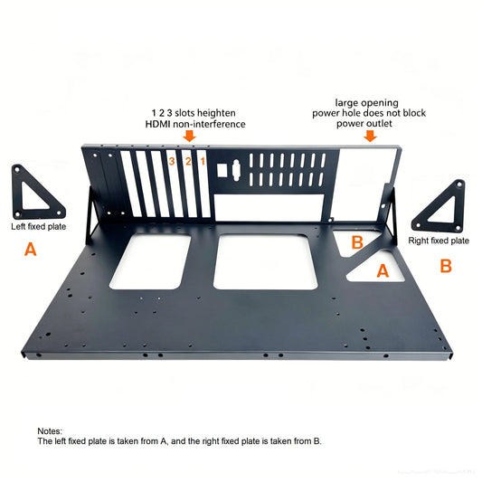 Open Mining Rig Chassis Frame for ATX & EATX Motherboards