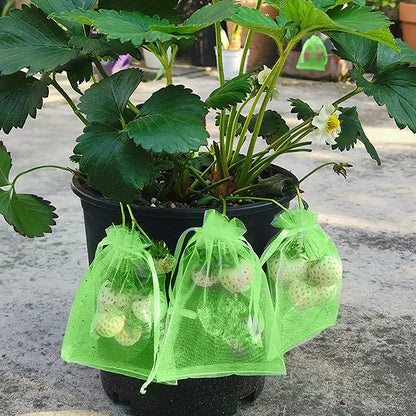 Fruit Protection Mesh Bags with Drawstring