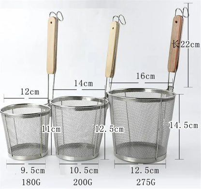 Stainless Steel Frying Basket Strainer