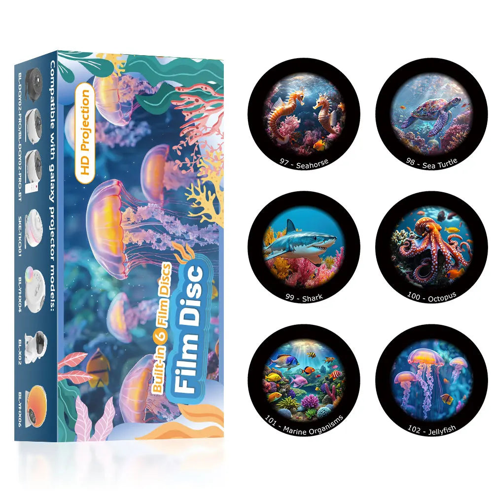 Galaxy Projector HD Replacement Disc Set