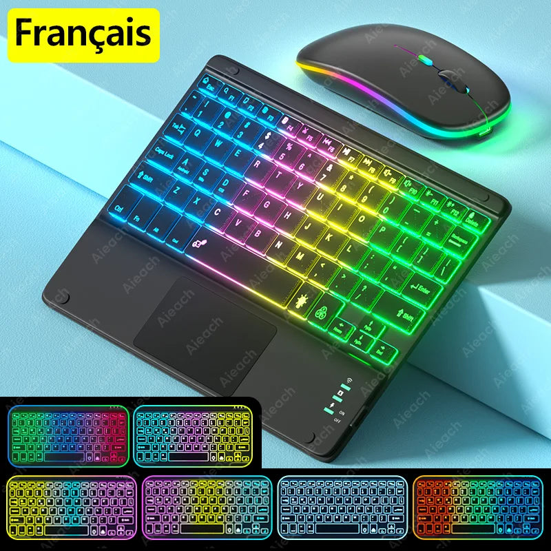 Wireless Bluetooth Keyboard with Touchpad