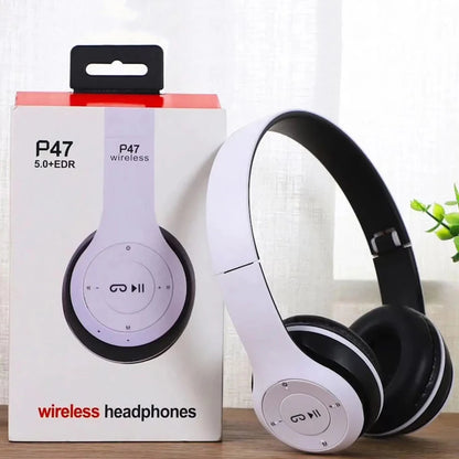 P47 Wireless Bluetooth Headphones