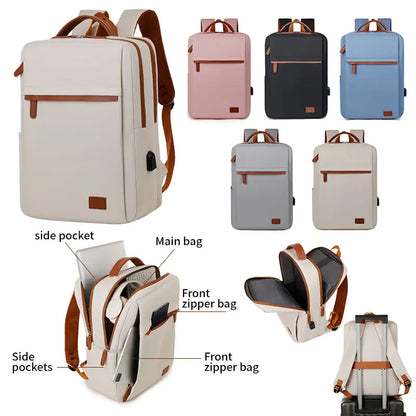Simple Large Capacity Commuter Backpack