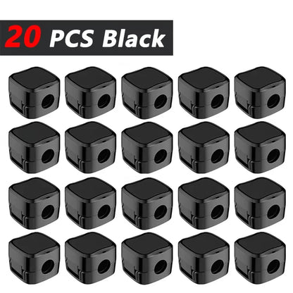 Magnetic Cable Clips & Cord Organiser Set