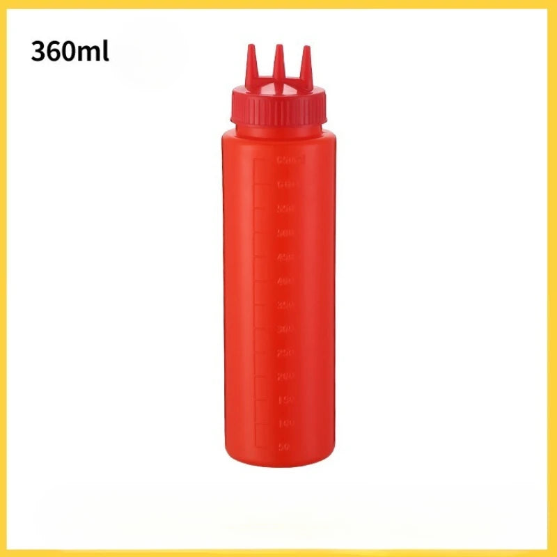 3-Hole Squeeze Condiment Bottle