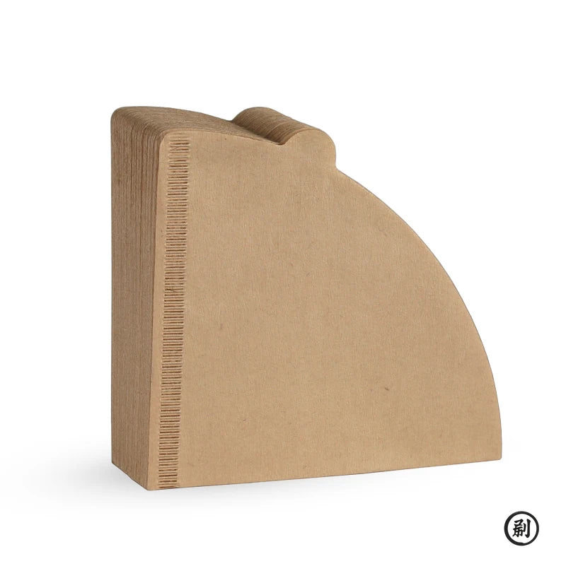 Natural Wood Pulp Cone Coffee Filters