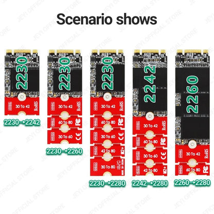 JEYI M.2 NVMe SSD Extension Bracket Adapter