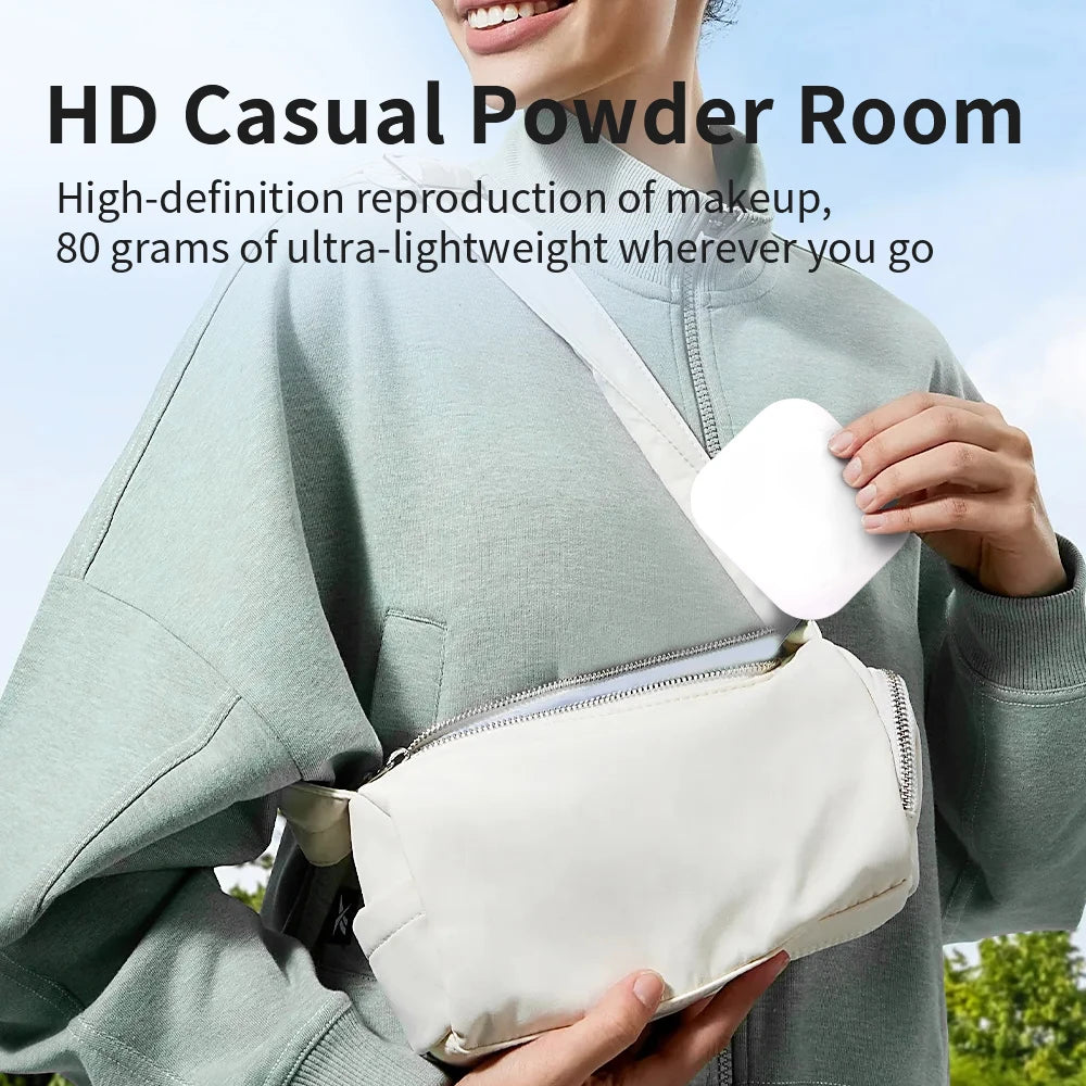LED Folding Compact Makeup Mirror