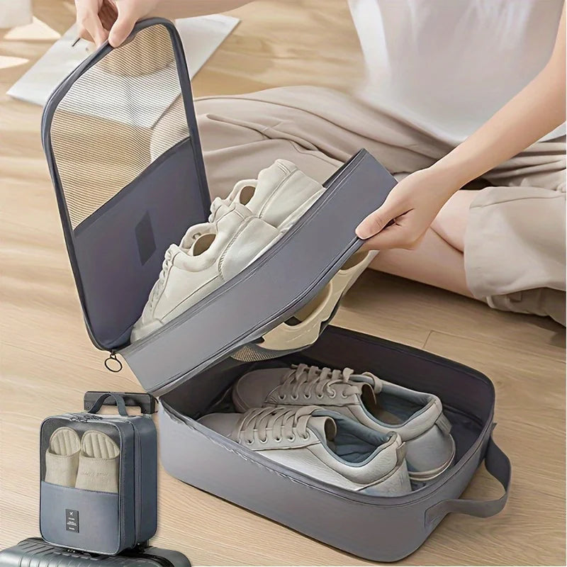 Travel Shoe Storage Bag for 3 Pairs