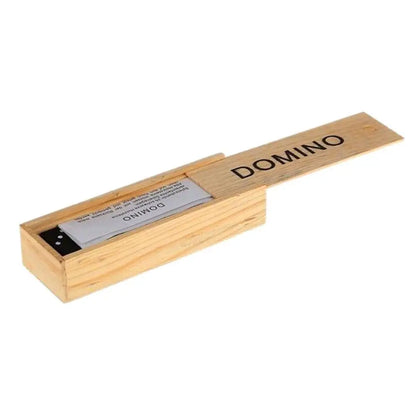 Classic Wooden Domino Set