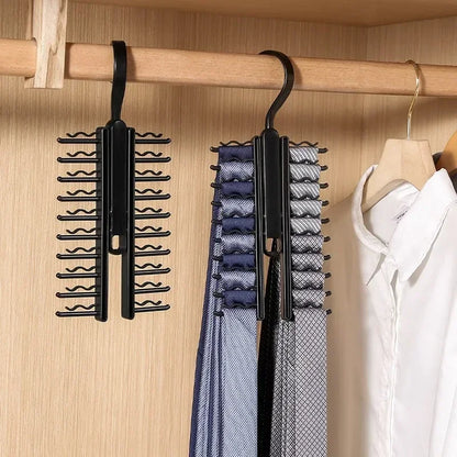 Rotatable Tie Hanger Organizer