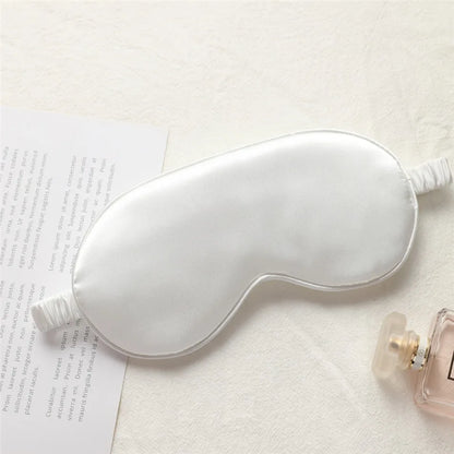 Imitation Silk Sleep Eye Mask, Light-Blocking Soft Eyeshade