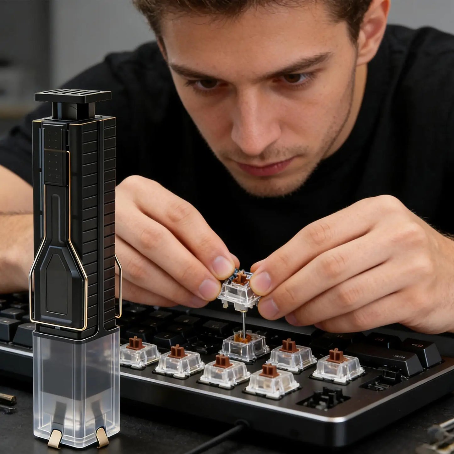 2-in-1 Mechanical Keyboard Keycap Puller