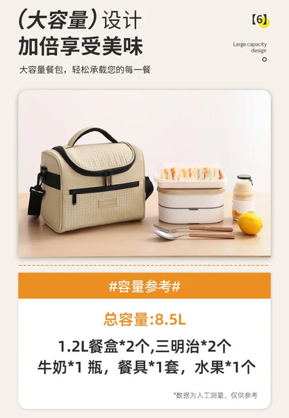 Insulated Tote Cooler Lunch Bag