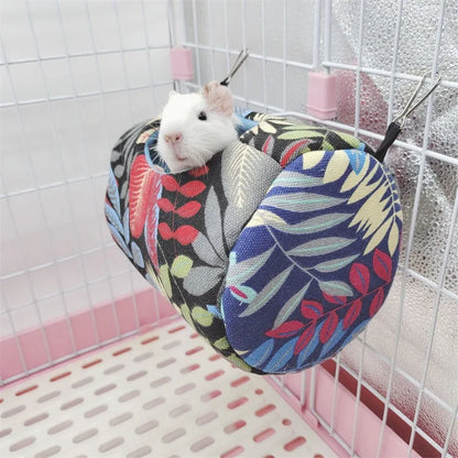 Hamster Hanging House & Soft Cotton Hammock for Small Animals