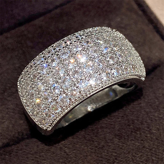 Huitan Cubic Zircon Ring