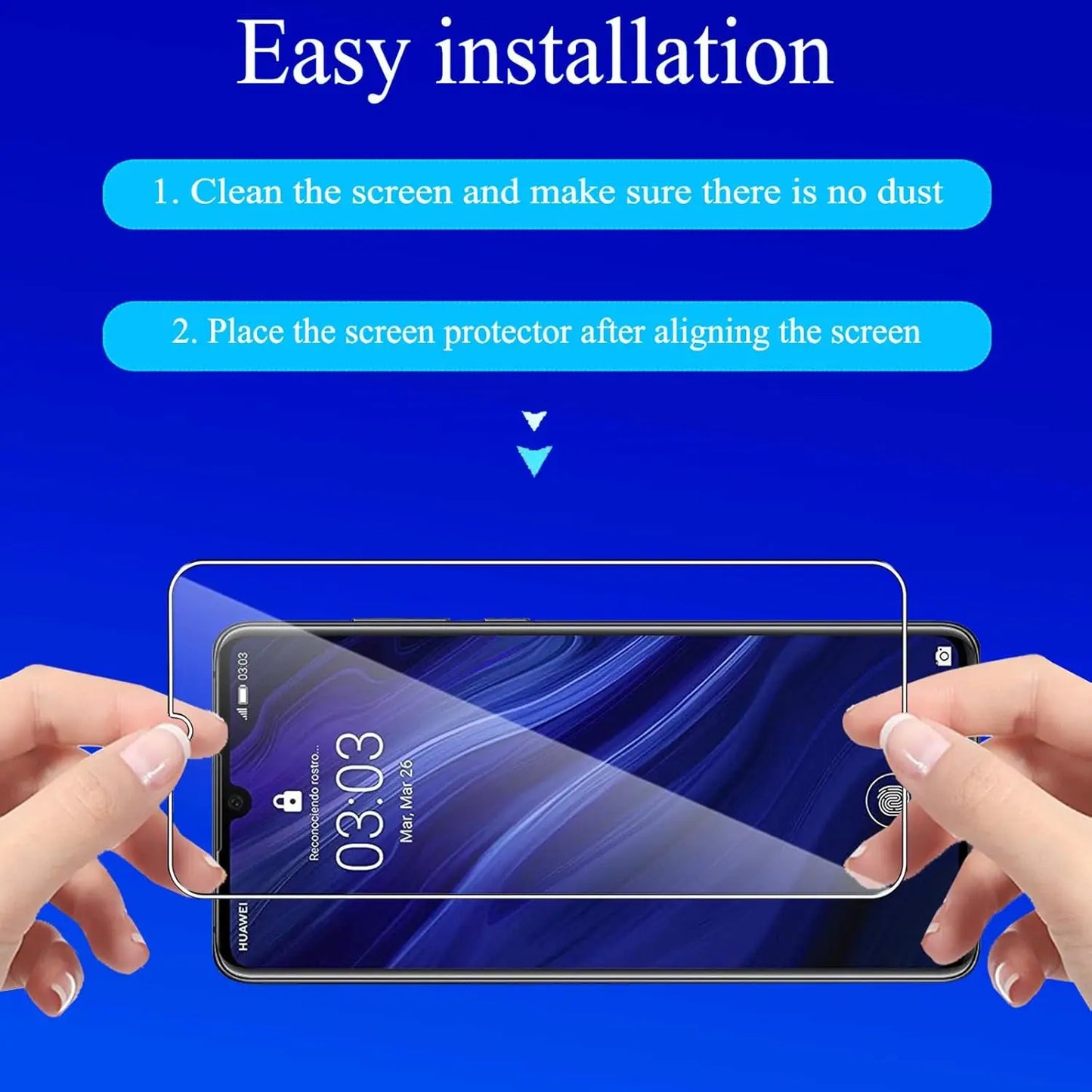 Tempered Glass Screen Protector for Huawei P30