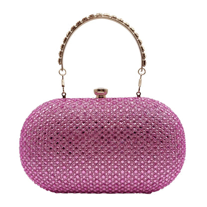 Luxury Rhinestone Evening Clutch Bag