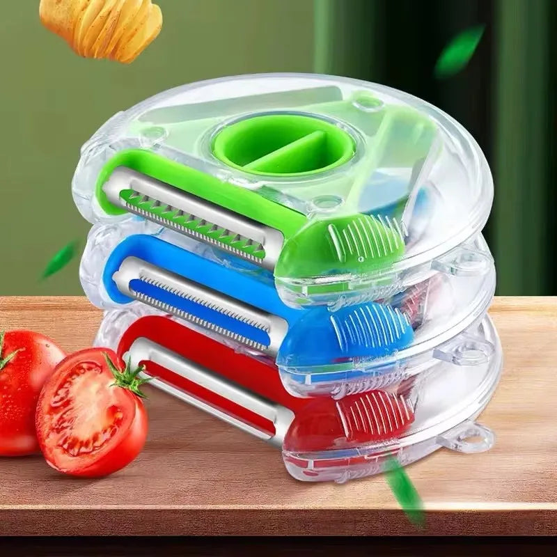 3-in-1 Multifunctional Vegetable Peeler