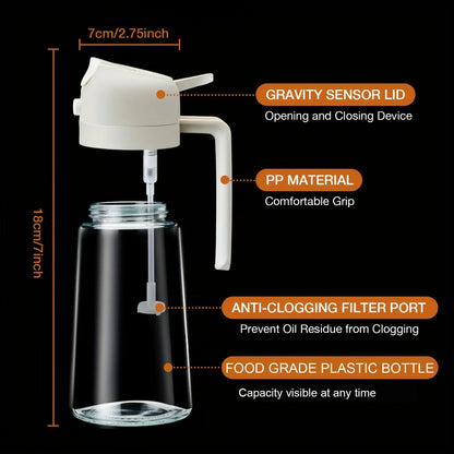 2-in-1 Oil Spray & Pour Dispenser