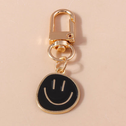 Cute Smile Face Keychain Emoticon Key Rings