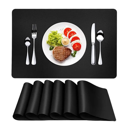 PU Leather Waterproof Dining Placemat