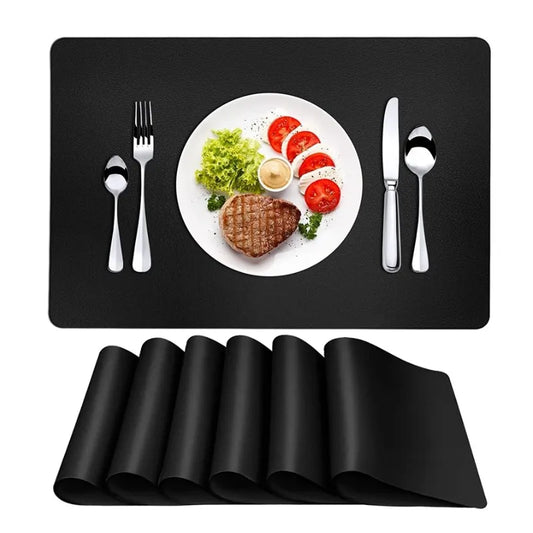 PU Leather Waterproof Dining Placemat