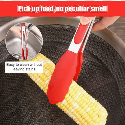 Silicone BBQ Grilling Tong