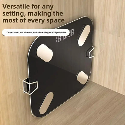 Wall-Mounted Weight Scale Storage Rack